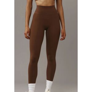Monday Swimwear Acadia Legging Cliffside Brown 27" Size Large New
